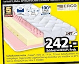 Kaltschaummatratze „Luxus“ von Ergo Dream im aktuellen Segmüller Prospekt