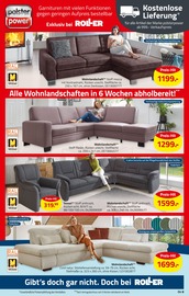 Aktueller ROLLER Prospekt mit Couch, "Gibt’s doch gar nicht. Doch bei ROLLER!", Seite 19