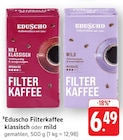 Filterkaffee Klassisch Angebote von Eduscho bei EDEKA Dreieich für 6,49 €