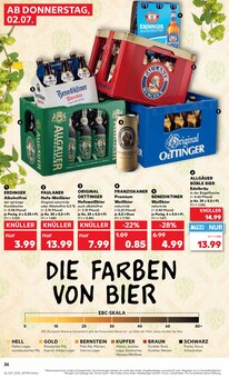Bier im aktuellen Kaufland Prospekt (Lörrach) Bier im Kaufland Prospekt "Hier bin ich richtig" mit 64 Seiten (Lörrach)