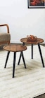 2 tables basses gigognes en promo chez Hyper U 2 tables basses gigognes dans le catalogue Hyper U