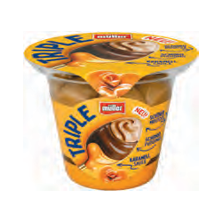 Triple Dessert Nuss oder Karamell