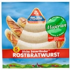 Majoran Dicke Sauerländer Rostbratwurst Angebote von Metten bei REWE Siegen für 3,99 €