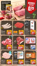 Rinderhackfleisch Angebot im aktuellen REWE Prospekt auf Seite 6