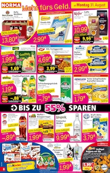 Vodka im aktuellen Norma Prospekt (Regensburg) Vodka im Norma Prospekt "Mehr fĂĽrs Geld" mit 28 Seiten (Regensburg)