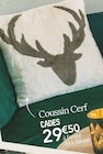 Promo Coussin Cerf à 29,50 € dans le catalogue Ambiance & Styles à Limoges