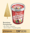 Partybecher Angebote von Berentzen bei Metro Bad Oeynhausen für 8,99 €