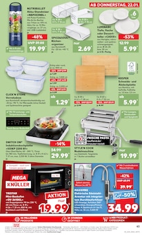 Thermobecher Angebot im Kaufland Prospekt, gültig von 22.01.2026 bis 28.01.2026 Thermobecher Angebot im aktuellen Kaufland Prospekt auf Seite 43