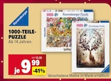 1000-Teile-Puzzle Angebote von Ravensburger bei Marktkauf Kirchheim für 9,99 €