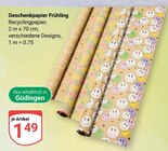 Geschenkpapier Frühling im Angebot bei GLOBUS in St. Ingbert Geschenkpapier Frühling Angebote bei GLOBUS St. Ingbert für 1,49 €