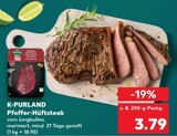 Aktuelles Pfeffer-Hüftsteak Angebot bei Kaufland in Essen ab 3,79 €