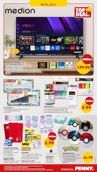 Fernseher im Penny Prospekt "Wer günstig will, muss Penny." mit 47 Seiten (Soest)