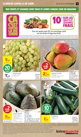 Promos Fruits Et Légumes dans le catalogue "Intermarché" de Intermarché Express Fruits Et Légumes en promo dans le catalogue Intermarché Express à la page 9