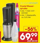 Crystal Wassersprudler Angebote von Sodastream bei Netto Marken-Discount Delmenhorst für 69,99 €