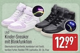 Kinder-Sneaker mit Blinkfunktion Angebote von L&D bei ALDI Nord Buchholz für 12,99 €