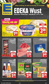 Aktueller EDEKA Prospekt "Wir lieben Lebensmittel!" Seite 1 von 24 Seiten für Markt Erlbach