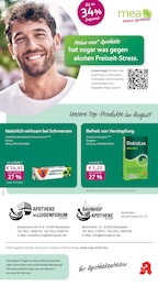 Apotheken Prospekt von mea - meine apotheke Wiesbaden mea - meine apotheke Prospekt: "Unsere August-Angebote", 4 Seiten, 01.08.2026 - 31.08.2026