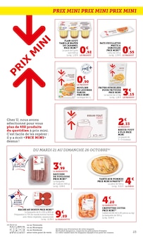 Promotion Ménagère dans le prospectus Hyper U, valable du 21/10/2025 au 02/11/2025 Promo Ménagère dans le catalogue Hyper U du moment à la page 23