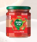 Confiture de fraise - PURE VIA dans le catalogue Intermarché Super