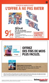 Promos Chaussettes dans le catalogue "VIVE LA FIN DES VACANCES" de Intermarché Express Chaussettes en promo dans le catalogue Intermarché Express à la page 15
