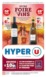 Catalogue Supermarchés Hyper U en cours à Saint-Vincent et alentours, "Votre foire aux vins", 96 pages, 24/09/2024 - 06/10/2024