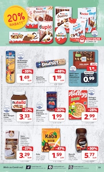 Nutella im combi Prospekt "Markt - Angebote" mit 24 Seiten (Rheine)