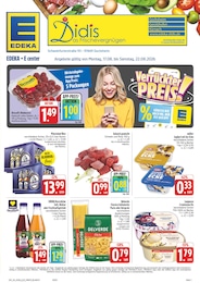 EDEKA Prospekt "Wir lieben Lebensmittel!", 38 Seiten, 17.08.2026 - 17.08.2026 Aktueller EDEKA Prospekt, "Wir lieben Lebensmittel!", mit Angeboten der Woche, gültig von 17.08.2026 bis 17.08.2026