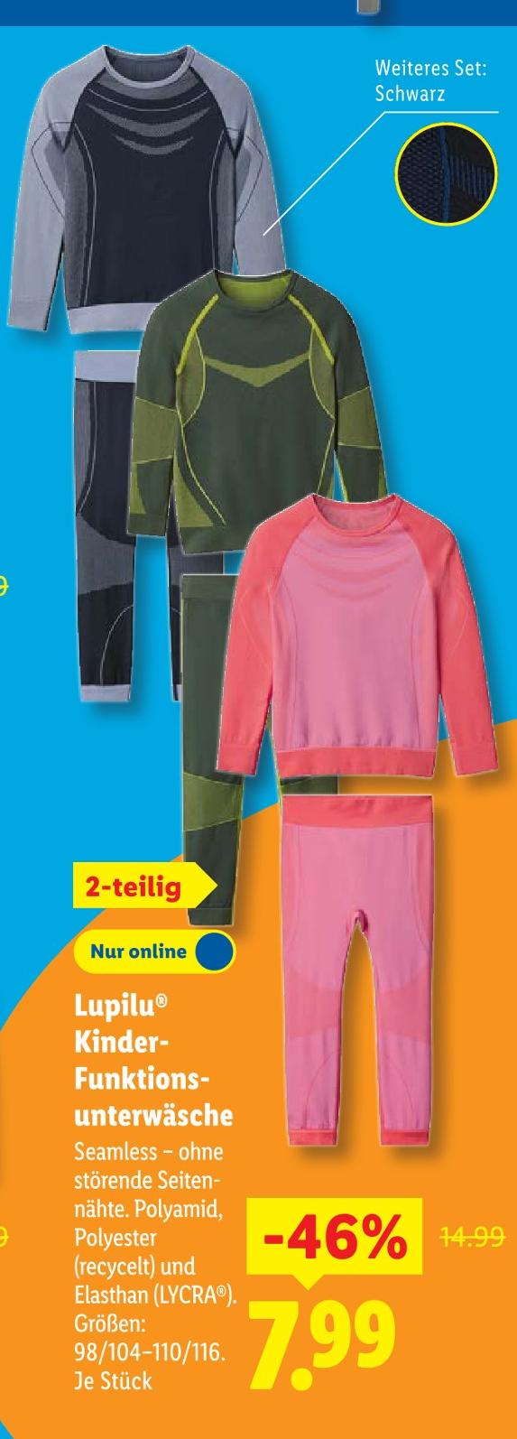 Kinder-Funktionsunterwäsche