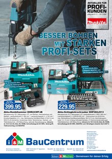 i&M BauCentrum Prospekt Profisets von Makita mit  Seiten