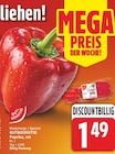 Paprika, rot von GUT&GÜNSTIG für 1,49 € bei EDEKA im Angebot Paprika, rot von GUT&GÜNSTIG im aktuellen EDEKA Prospekt