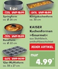 Aktuelles Springform oder Königskuchenform oder Bundform oder 12er-Muffinform Angebot bei Kaufland in Saarbrücken ab 4,99 €