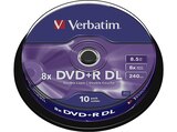 43666 Scratch Resistant DVD+R DL 8X Rohling von VERBATIM im aktuellen MediaMarkt Saturn Prospekt für 16,99 €