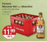 Münchner Hell von Paulaner im aktuellen V-Markt Prospekt für 11,99 €