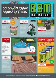 BBM Baumarkt Prospekt "So schön kann Baumarkt sein!" für Essen, 16 Seiten, 20.05.2024 - 25.05.2024