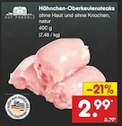 Hähnchen-Oberkeulensteaks im Angebot bei Netto Marken-Discount in Coesfeld Hähnchen-Oberkeulensteaks Angebote von Gut Ponholz bei Netto Marken-Discount Coesfeld für 2,99 €