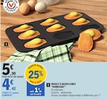 Moule 9 Madeleines - Homeside en promo chez E.Leclerc Moule 9 Madeleines - Homeside dans le catalogue E.Leclerc