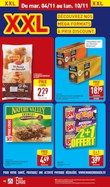 Promos Céréales dans le catalogue "XXL DÉCOUVREZ NOS MÉGA FORMATS À PRIX DISCOUNT." de Aldi à la page 20 Promos Céréales dans le catalogue "XXL DÉCOUVREZ NOS MÉGA FORMATS À PRIX DISCOUNT." de Aldi à la page 20