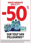 -50% de remise immédiate sur le 2ème sur tout san pellegrino - SAN PELLEGRINO en promo chez Intermarché Rueil-Malmaison