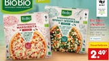 Bio Steinofenpizza Magherita oder Spinat-Weißkäse Angebote von BioBio bei Netto Marken-Discount Oldenburg für 2,49 €