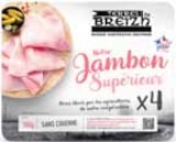 Jambon Supérieur Sans Couenne - Terres de Breizh à 2,55 € dans le catalogue Intermarché