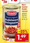 Nudelsauce Bolognese von Bernbacher im aktuellen Netto Marken-Discount Prospekt für 1,49 €