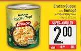 Suppe im EDEKA Prospekt Suppe von Erasco im aktuellen EDEKA Prospekt für 2,00 €