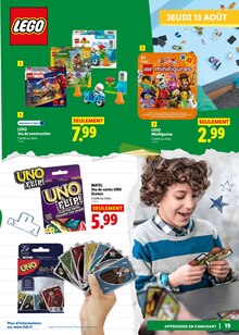Promotion Jeu Construction dans le prospectus Lidl, valable du 13/08/2026 au 20/08/2026 Promo Jeu Construction dans le catalogue Lidl du moment à la page 19