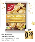 Weizenbrötchen Angebote von Gut & Günstig bei EDEKA Tübingen für 0,99 €