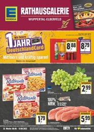 EDEKA Prospekt für Wuppertal mit 24 Seiten EDEKA Prospekt für Wuppertal: "Aktuelle Angebote", 24 Seiten, 08.08.2022 - 13.08.2022