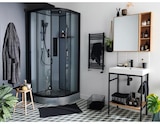 Cabine de douche hydromassante "Beloya" - L. 90 x l. 90 x H. 220 cm - GoodHome dans le catalogue Brico Dépôt