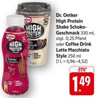 High Protein Shake Schoko-Geschmack Angebote von Dr. Oetker bei E center Konstanz für 1,49 €