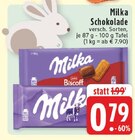 Schokolade Biscoff Angebote von Milka bei EDEKA Mettmann für 0,79 €