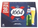 Biere blonde 5,5° - 1664 dans le catalogue U Express