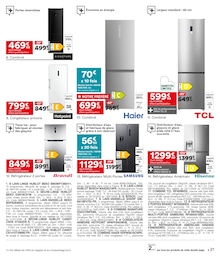 Prix et réduction Congélateur Armoire dans le prospectus But en cours Offre Congélateur Armoire dans le catalogue But du moment à la page 21